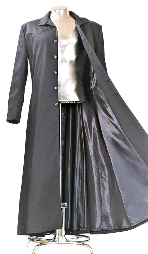 Amazon.com: Black Matrix Trench Coat (S) : Clothing, Shoes